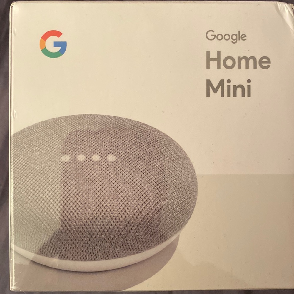 New, unopened Google Home mini